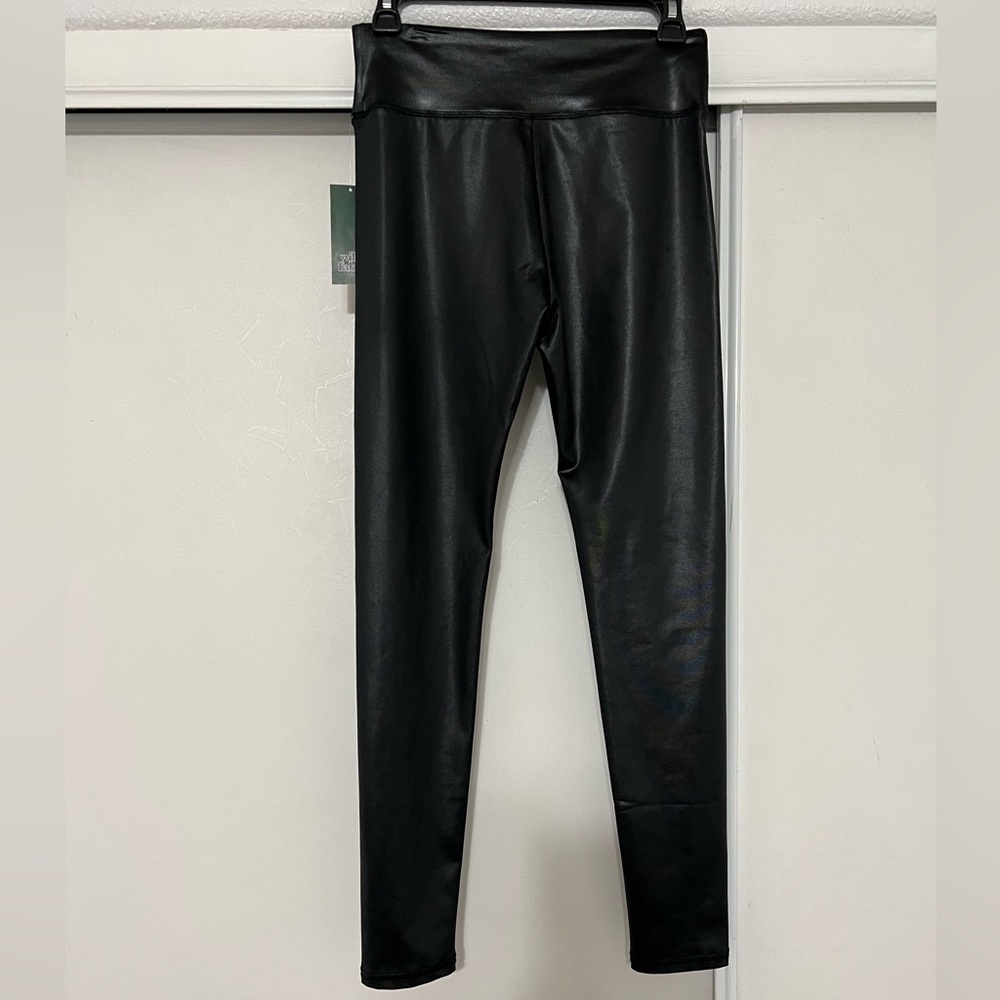 Wild Fable, Black pleather leggings
